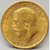AUSTRALIA 1917 . ONE 1 SOVEREIGN . MELBOURNE . GOLD